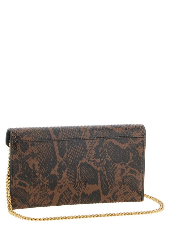 26FW 핑코 클러치/파우치 106725A3E5M16Q Brown - PINKO