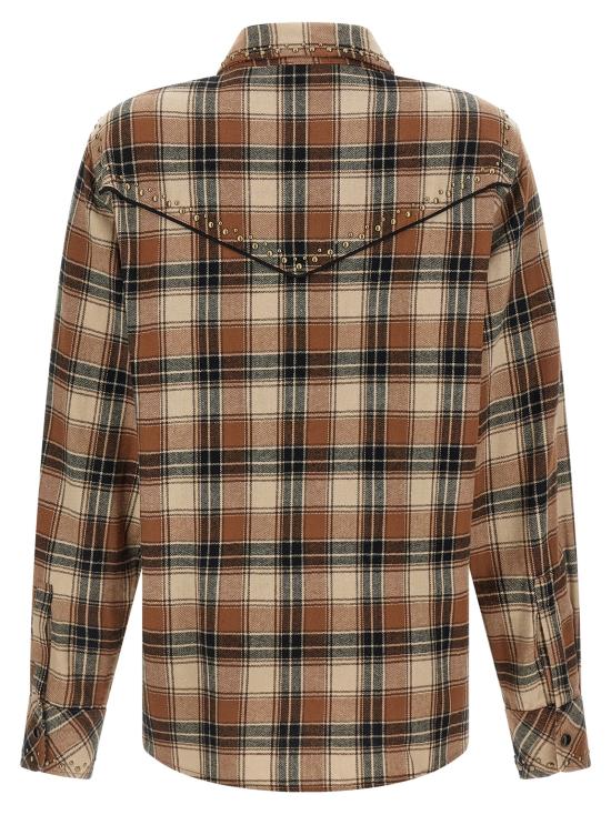 26FW 파로쉬 셔츠 D380658BCOWBOY808 Brown - PAROSH