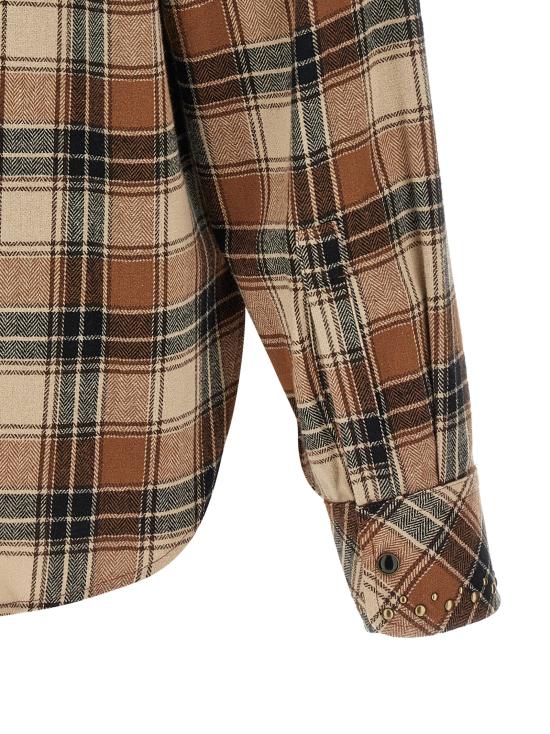 26FW 파로쉬 셔츠 D380658BCOWBOY808 Brown - PAROSH