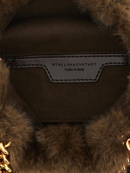 26FW 스텔라 맥카트니 팔라벨라 드로스트링 숄더백 7B0144WP07732007 Brown - STELLA MCCARTNEY