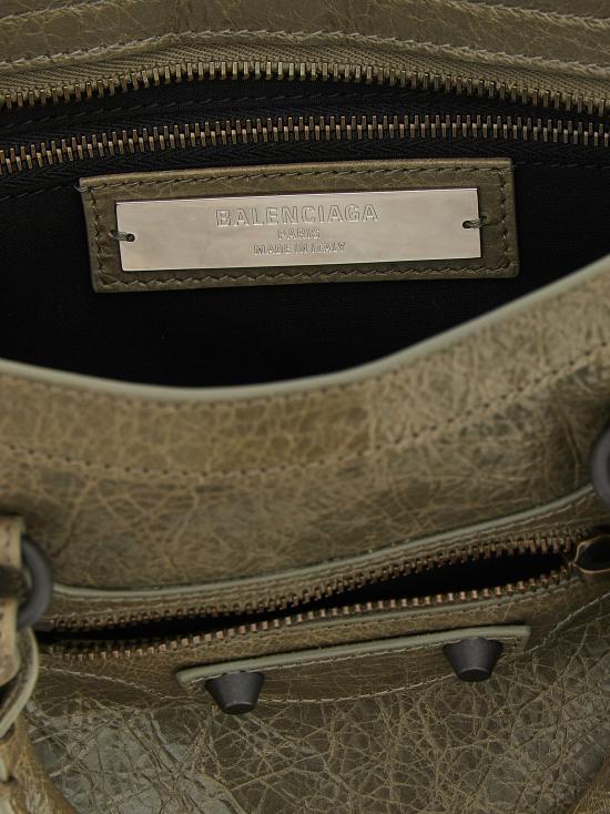 26FW 발렌시아가 르 시티 백 스몰 8657622ACFH3258 Green - BALENCIAGA