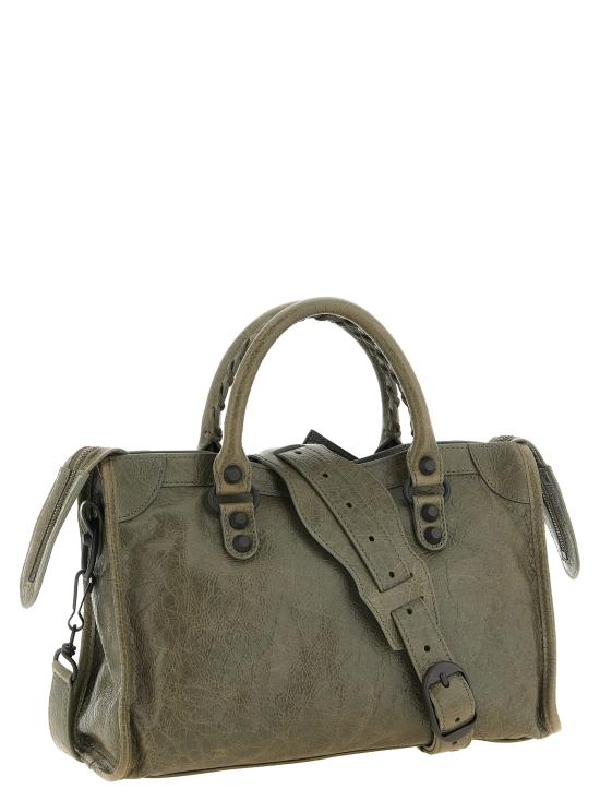 26FW 발렌시아가 르 시티 백 스몰 8657622ACFH3258 Green - BALENCIAGA