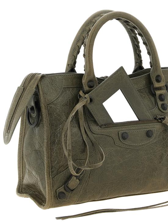 26FW 발렌시아가 르 시티 백 스몰 8657622ACFH3258 Green - BALENCIAGA