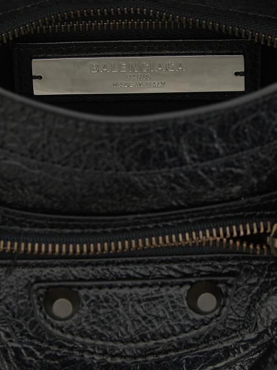 26FW 발렌시아가 르 시티 백 8657632ACFH1000 Black - BALENCIAGA