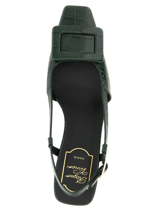 26FW 로저비비에 힐/펌프스 RVW00635340VRCT823 Green - ROGER VIVIER