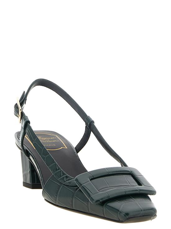26FW 로저비비에 힐/펌프스 RVW00635340VRCT823 Green - ROGER VIVIER