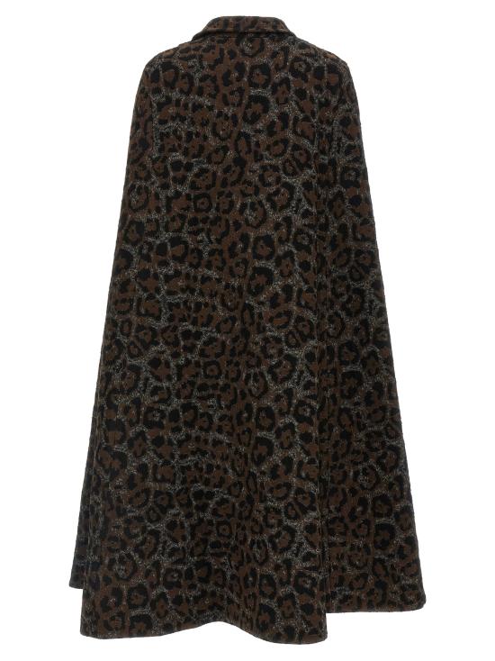 26FW 페데리카 보니파치 케이프 KA064BROWNLEOPARD - FEDERICA BONIFACI