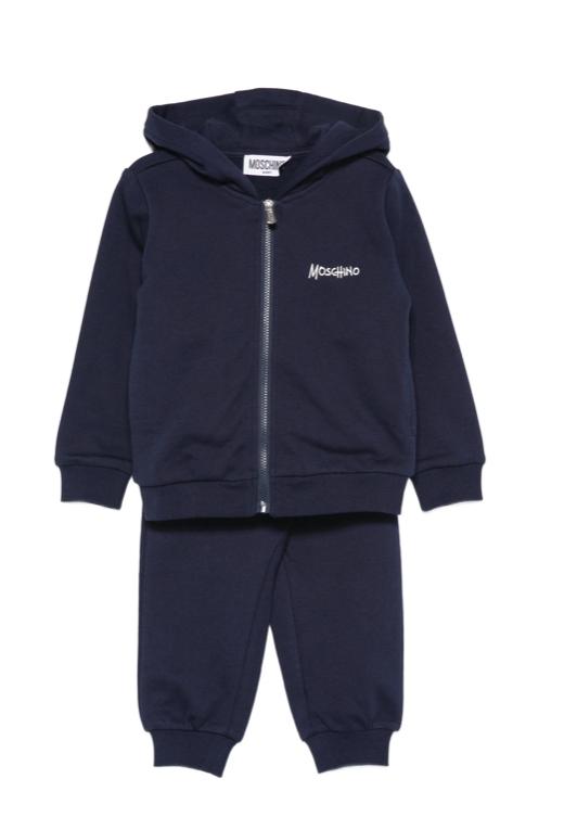 26FW 모스키노 트레이닝 웨어 MMK05G LCA40 40016 NAVY BLUE