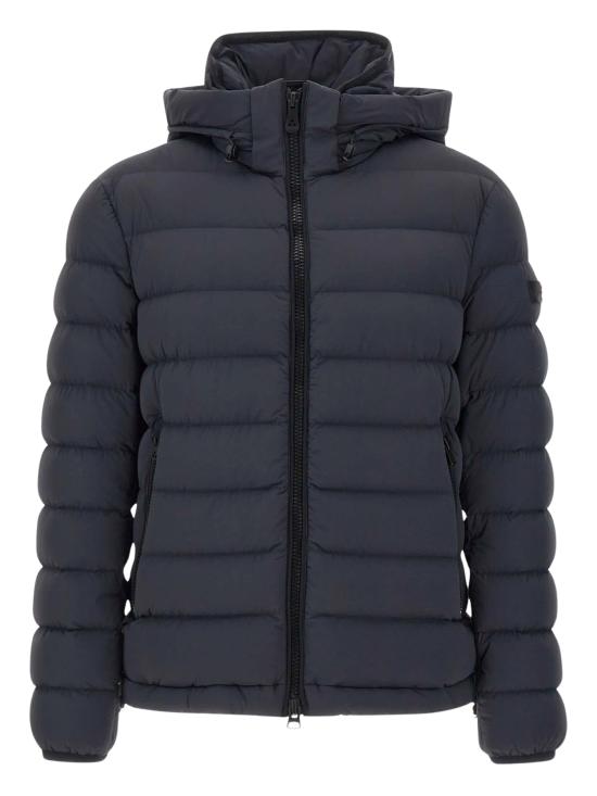 26FW 페트레이 보그스 NS 04 스트레치 캔버스 숏 다운 재킷 PEU558201191861 215 NAVY