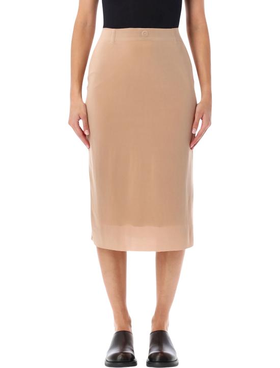 26FW 마르지엘라 미디 스커트 S29ME0059M20274 121 NUDE