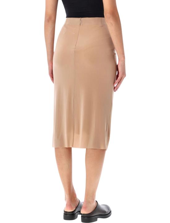 26FW 마르지엘라 미디 스커트 S29ME0059M20274 121 NUDE - MAISON MARGIELA