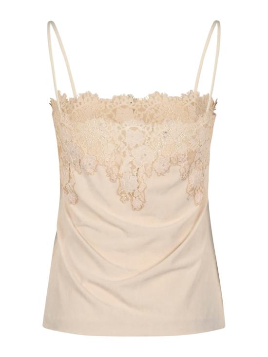 26FW 알베르타 페레티 민소매 티셔츠 0805 66450003 IVORY - ALBERTA FERRETTI
