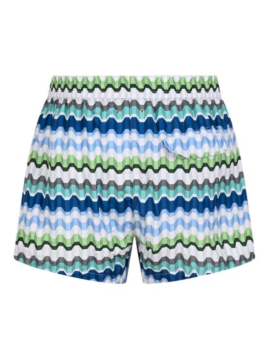 26FW 미소니 팬츠 BS26WP00 BW012HSMSP6 MULTICOLOR WHITE GREEN BLUE - MISSONI