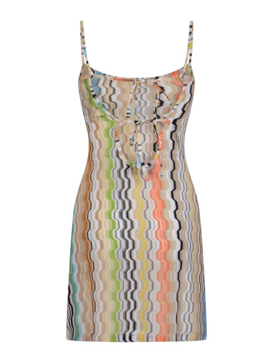 26SS 미소니 미디 원피스 MS26SQ0O BR015ESMSNP MULTICOLOR - MISSONI