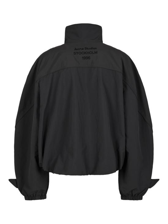 26FW 아크네 스튜디오 나일론 로고 자켓 A90681 AA4 STEEL GREY - ACNE STUDIOS