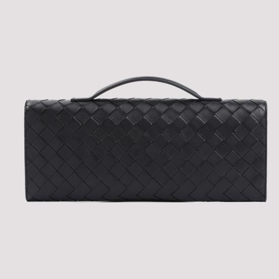 26FW 보테가베네타 안디아모 클러치 741511 VCPP3 1019 BLACK - BOTTEGA VENETA