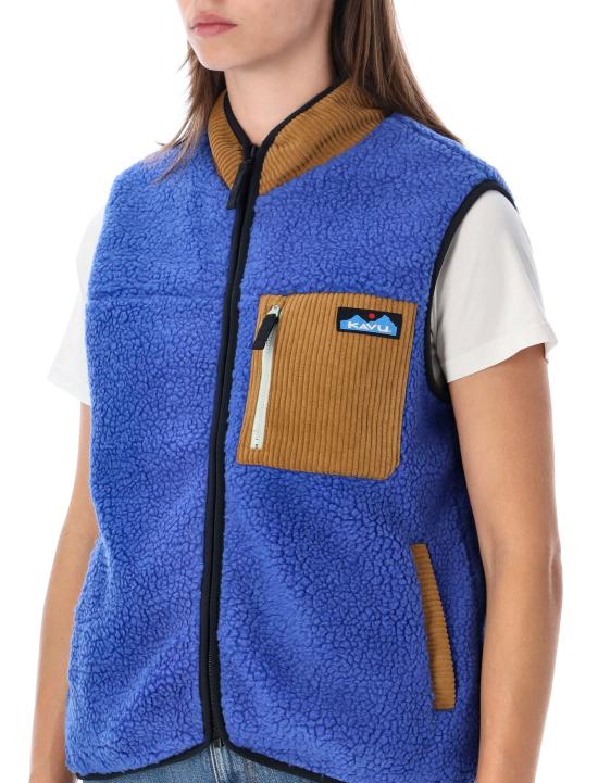 26FW 카부 베스트 2264 2488 BLUE - KAVU