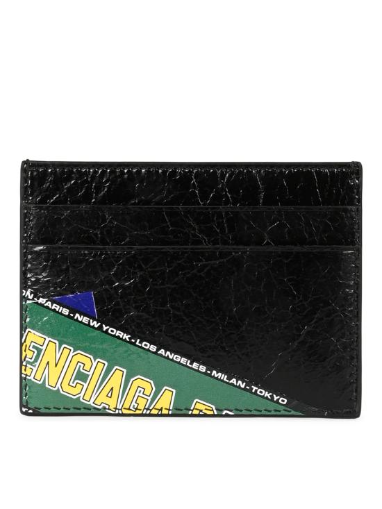 26FW 발렌시아가 캐쉬 카드 홀더 594309 2ACO81084 BLACK MULTICOLOR - BALENCIAGA