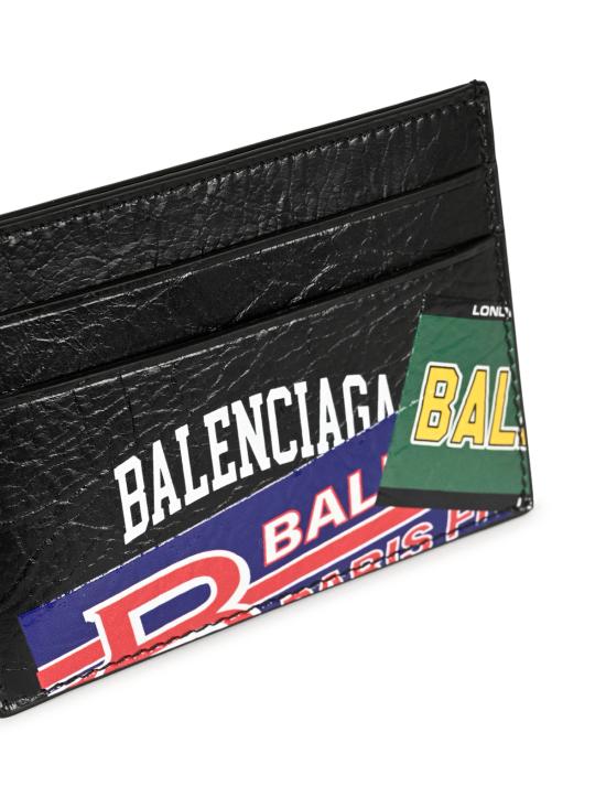 26FW 발렌시아가 캐쉬 카드 홀더 594309 2ACO81084 BLACK MULTICOLOR - BALENCIAGA