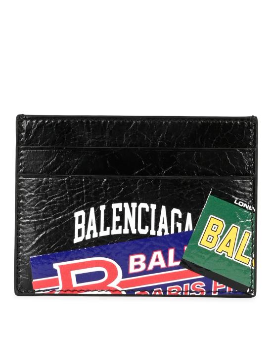 26FW 발렌시아가 캐쉬 카드 홀더 594309 2ACO81084 BLACK MULTICOLOR - BALENCIAGA