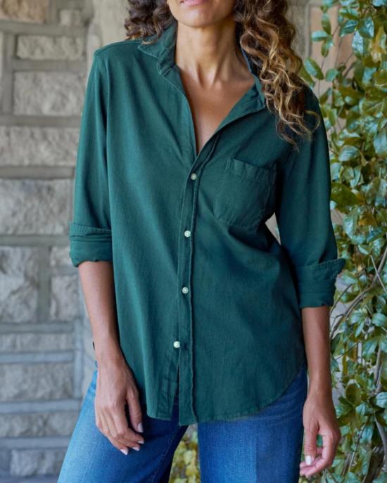  프랭크 앤 에일린 탑 프랭크 & 아일린 웨이버리 뉴욕 버튼업 셔츠 파인 - FRANK & EILEEN