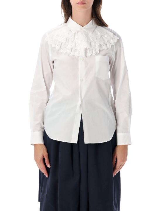 26FW 꼼데가르송 반팔 티셔츠 NRB007 1 BIANCO