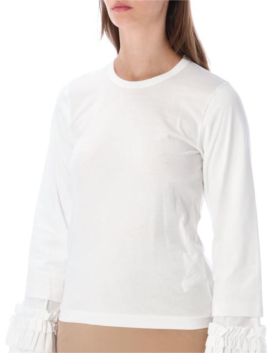 26FW 꼼데가르송 반팔 티셔츠 NRT002 1 BIANCO - COMME DES GARCONS