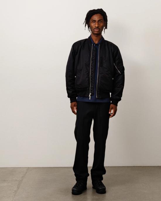 26FW 스투시 봄버 자켓 115955 0001 BLACK - STUSSY