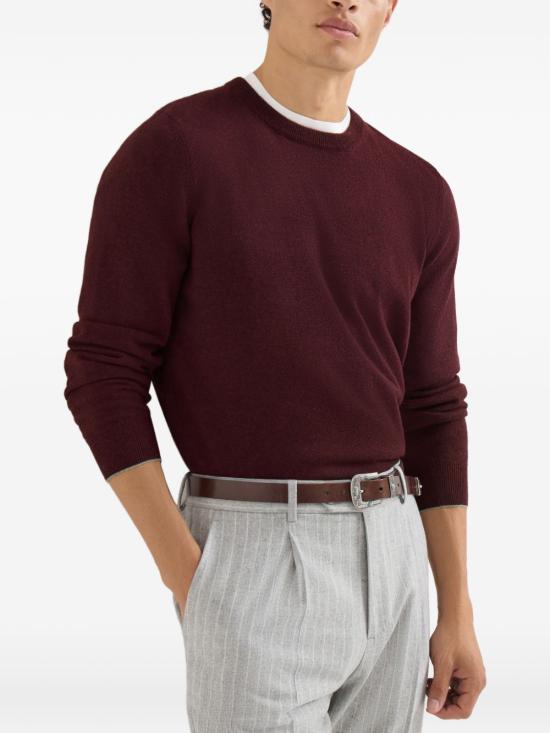 26FW 브루넬로 쿠치넬리 캐시미어 니트 M2200100 CNU36 - BRUNELLO CUCINELLI