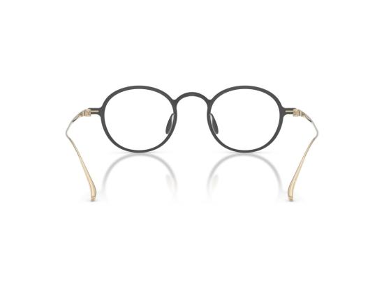 26FW 조르지오 아르마니 선글라스 골드 0Ar5159t 티타늄 원형 안경 - GIORGIO ARMANI