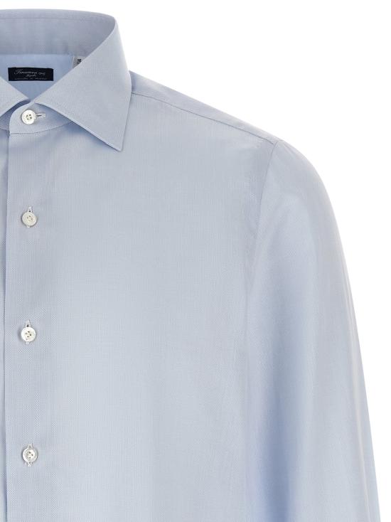 26FW 피나모레 긴팔 셔츠 나폴리 루이지 와 블라우스 (연한 파란색) - FINAMORE