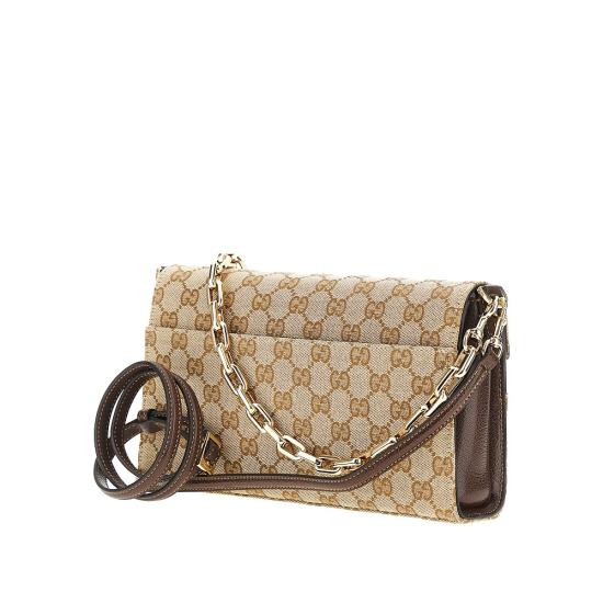 26FW 구찌 홀스빗 리스트레토 미디엄 숄더백 A006KQFAGGX Brown - GUCCI