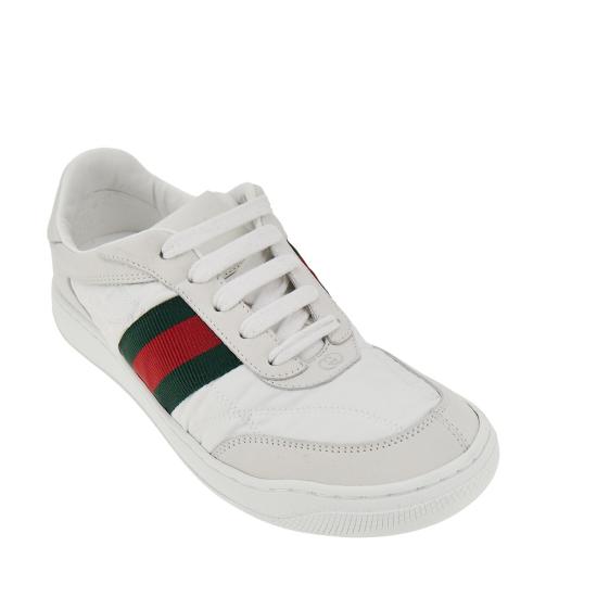 26FW 구찌 에이스 인터로킹 G 스니커즈 슈즈 A0070RFAGIV White - GUCCI