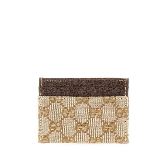 26FW 구찌 홀스빗 카드 케이스 홀스빗 카드 케이스 A006YRFAGH8 Brown - GUCCI