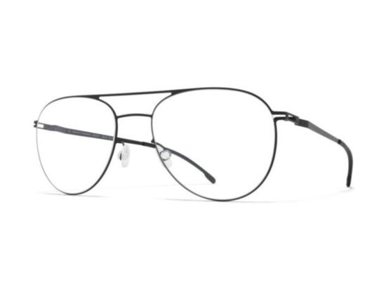  마이키타 안경 블랙 나이키 메탈 에비에이터 - MYKITA