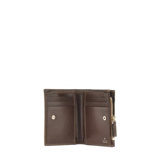 26FW 구찌 홀스빗 스몰 지갑 홀스빗 스몰 지갑 A006YXFAGH8 Brown - GUCCI