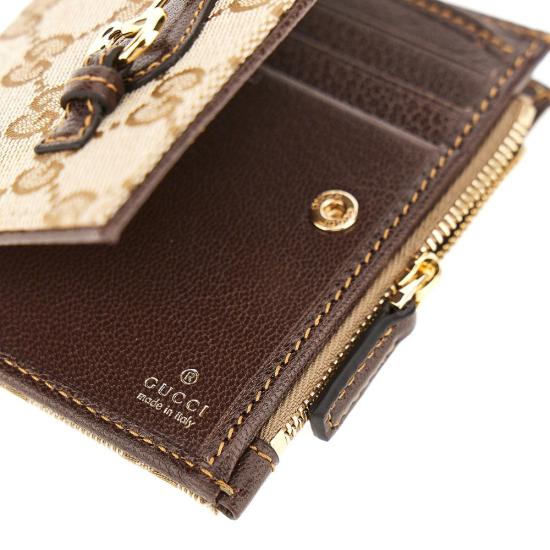 26FW 구찌 홀스빗 스몰 지갑 홀스빗 스몰 지갑 A006YXFAGH8 Brown - GUCCI