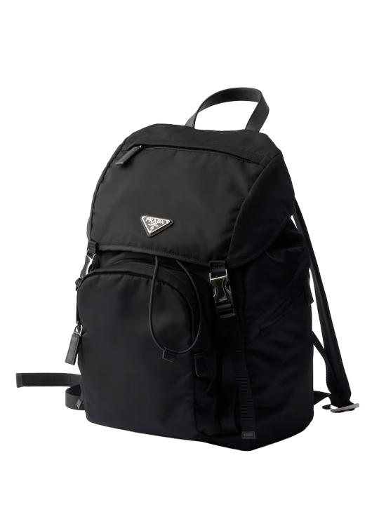 26FW 프라다 리나일론 백팩 2VZ135 V HOL 2DMGF0002 NERO - PRADA
