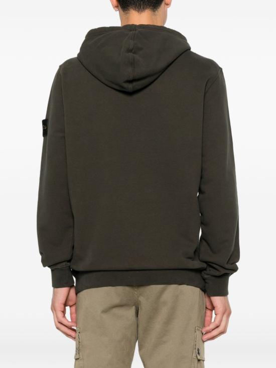 26FW 스톤 아일랜드 오가닉 코튼 플리스 후드 L2S156100048S0A20 V0078 GREY - STONE ISLAND
