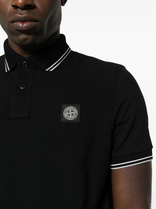 26FW 스톤 아일랜드 폴로 티셔츠 L2S152200010S0018 V0029 BLACK - STONE ISLAND