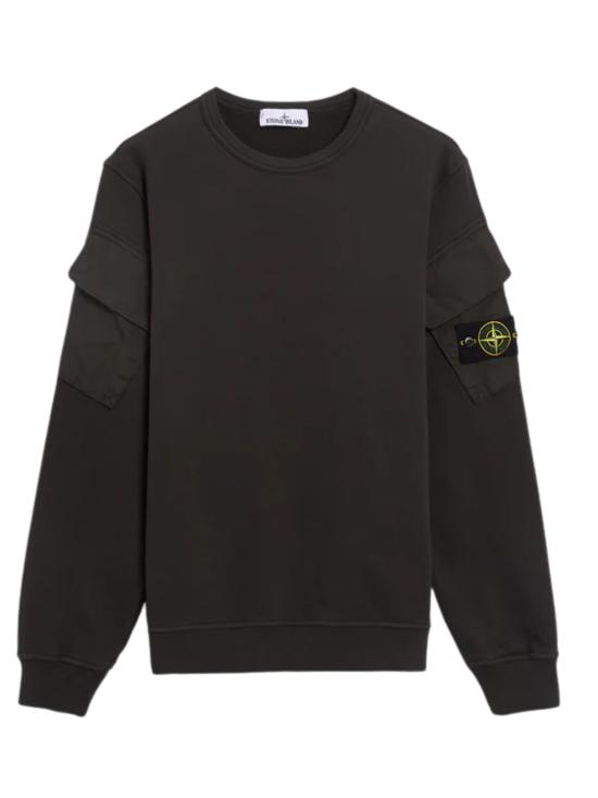 26FW 스톤 아일랜드 오가닉 코튼 플리스 후드 L2S156100048S0A20 V0062 GREY