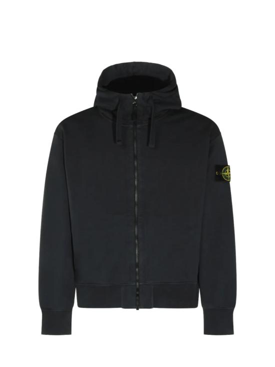 26FW 스톤 아일랜드 오가닉 코튼 플리스 와펜 집업 후드 티셔츠 오가닉 코튼 플리스 와펜 집업 후드 티셔츠 L2S156100009S0051 V002A