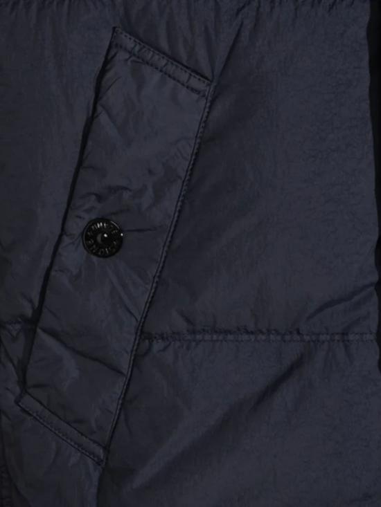 26FW 스톤 아일랜드 퀼팅 로고 패치 패딩 베스트 L2S15G100010S0A23 V0020 NAVY - STONE ISLAND