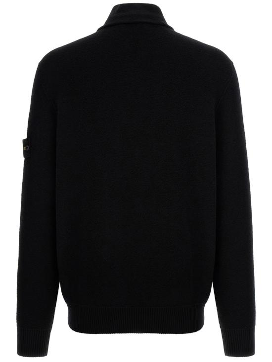 26FW 스톤 아일랜드 가디건 L2S155100012S01C4 V0029 BLACK - STONE ISLAND
