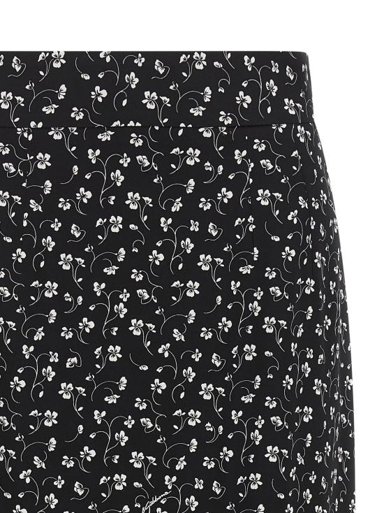 26FW 돌체앤가바나 스커트 일자 , 흰색/검은색 - DOLCE & GABBANA