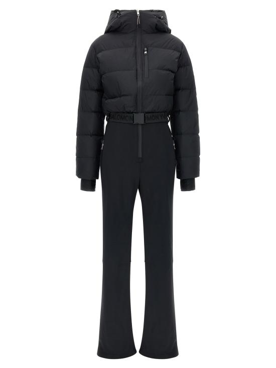 26FW 이브살로몬 점프수트 스키복 후드 안감 액세서리 블랙