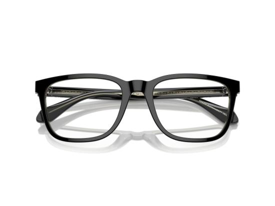 26FW 조르지오 아르마니 선글라스 블랙 0Ar7255 유광 아세테이트 사각 안경 - GIORGIO ARMANI