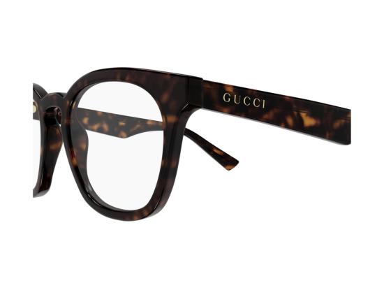 26SS 구찌 안경 Gg2185o 호피무늬 오버사이즈 사각 안경 - GUCCI