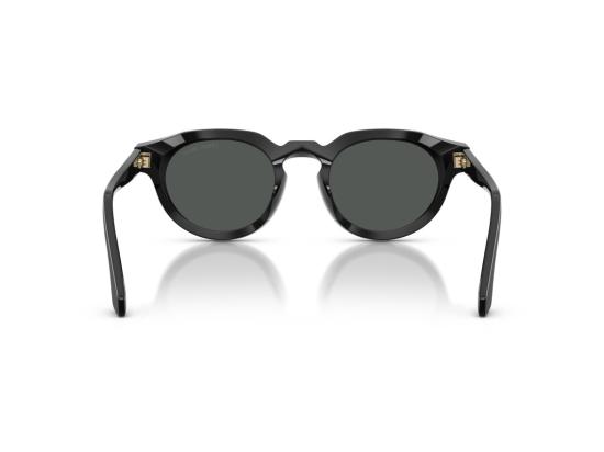 26FW 조르지오 아르마니 선글라스 골드 0Ar8255u 아세테이트 기하학적 원형 - GIORGIO ARMANI
