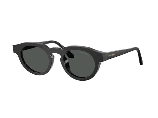 26FW 조르지오 아르마니 선글라스 골드 0Ar8255u 아세테이트 기하학적 원형 - GIORGIO ARMANI